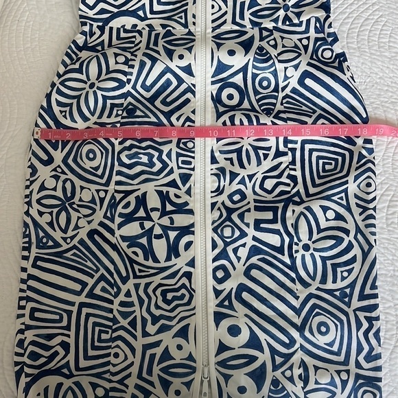 Lafayette 148 New York Sleeveless Full Front Zipper Mini Sheath Dress Size 2 - Picture 17 of 17